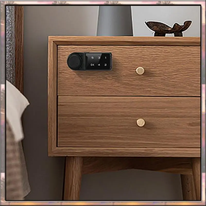 BAAZ HOT Electric Lock Smart Mini 6 Digit Digital Lock Suitable Forwooden Cabinet Drawers Suitable Forbathrooms