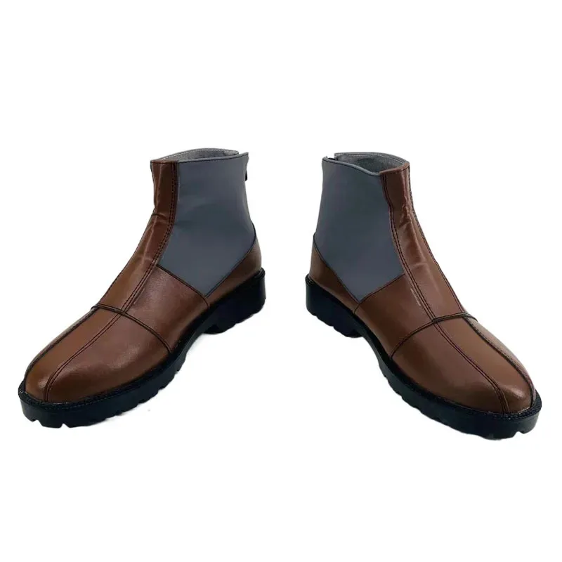 

CySW Мандалорская обувь для косплея, ботинки до щиколотки, Хэллоуин, маскарад, карнавал, платье, костюм для вечеринки, реквизит