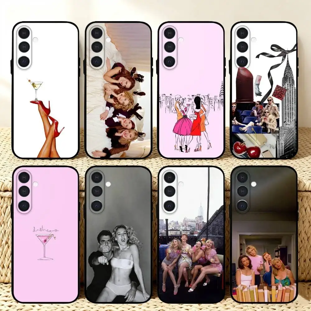 S-Sex And The C-City Collection  Phone Case For Samsung  A73,A21s,A22,A31,A32,A52,A53,A71,A80,Soft Black Shell