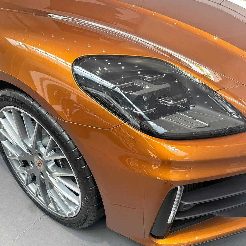 Top Selling Super Glossy Metallic Madeira Gold Color PET Car Wrap Vinyl Sticker Film for Body Anti Scratch Color Changing