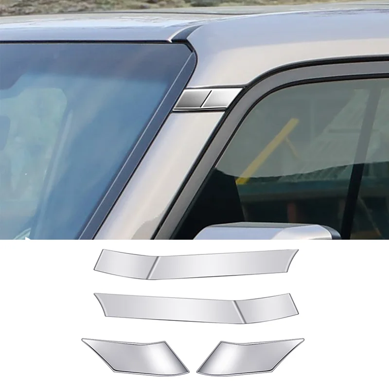 

Для Toyota Land Cruiser Prado 250 LC250 2024 2025 боковая дверь, кузовная стойка A C, декоративные полоски, наклейки, внешние аксессуары для автомобиля