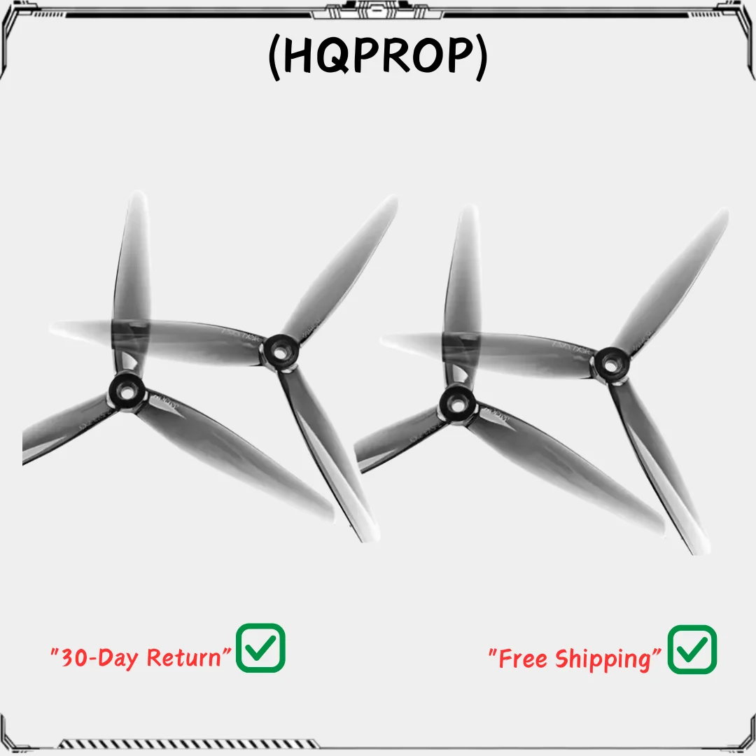 

2Pairs HQProp 7.5X3.7X3 Propeller 7.5Inch 3-blade 5mm Shaft Racing Propeller Poly RC FPV Freestyle 7inch Long Range Drones