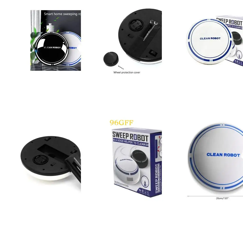 

96GF 3-in-1 Ric Vaccum Ric Vacuums fr Cleaning Dus Hair Biscui Crumbs