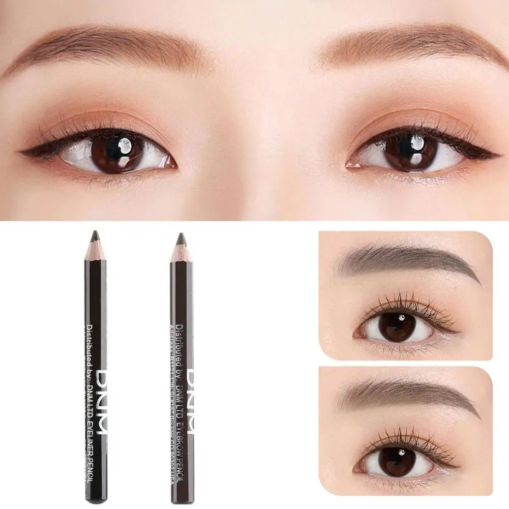 Professional Wood Fashion Eyebrow Pencil Black Brown Cosmetic Sweat-proof Eyebrows Lasting And Waterproof Long Makeup H5B6