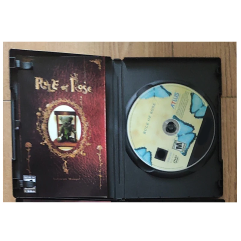 PS2 Role of Rose con disco de copia Manual, desbloqueo de juegos, consola Station 2, controlador óptico Retro, piezas de máquina de videojuegos Retro