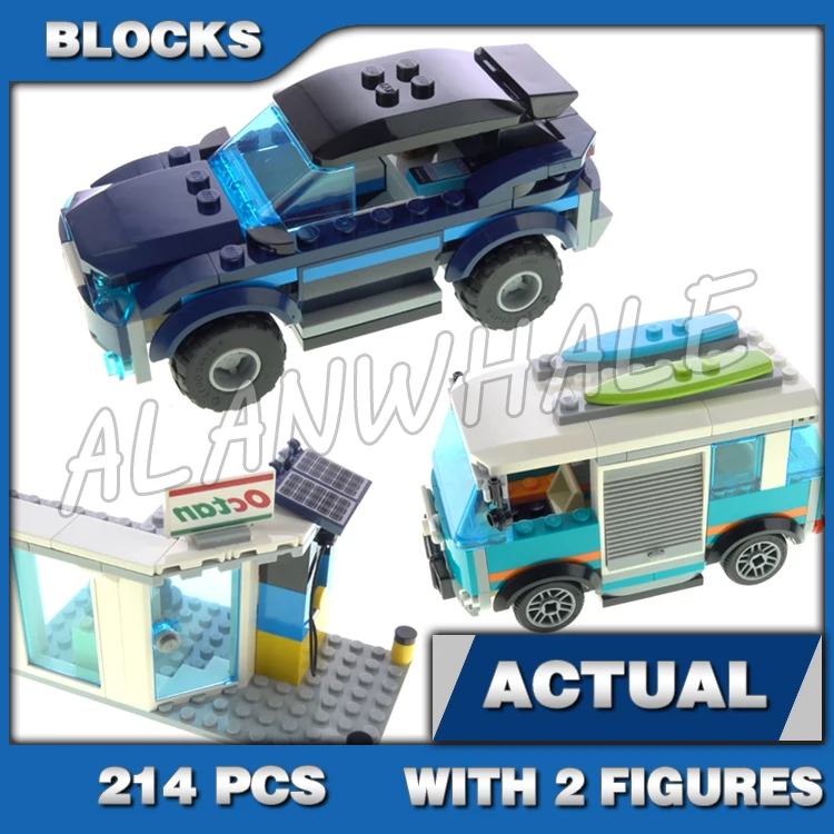 212pcs City Great Vehicles Ice Cream Truck Skateboarder Cones Popsicles 11532 Model Building Blocks Toys Compatible With Model