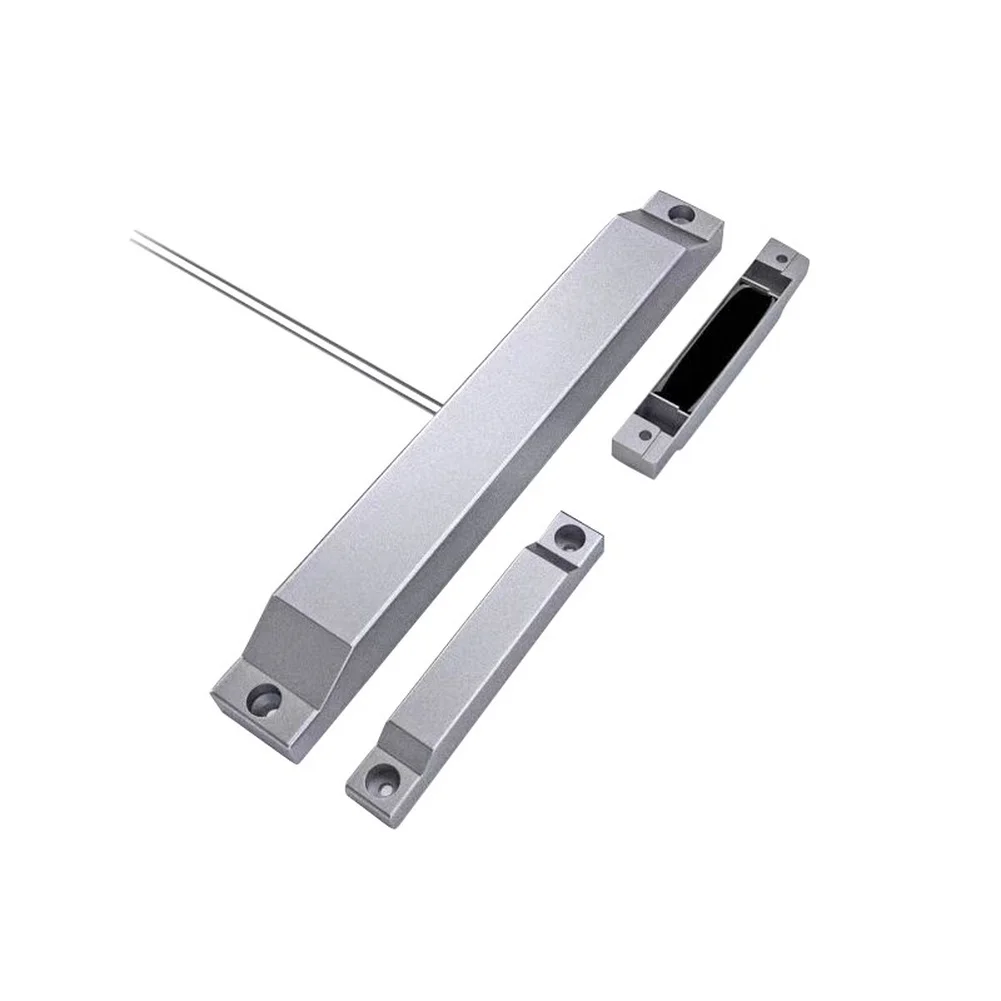 

Двухдверный магнитный датчик сигнализации с проводным выходом сигнала и огнестойкой конструкцией для систем безопасности