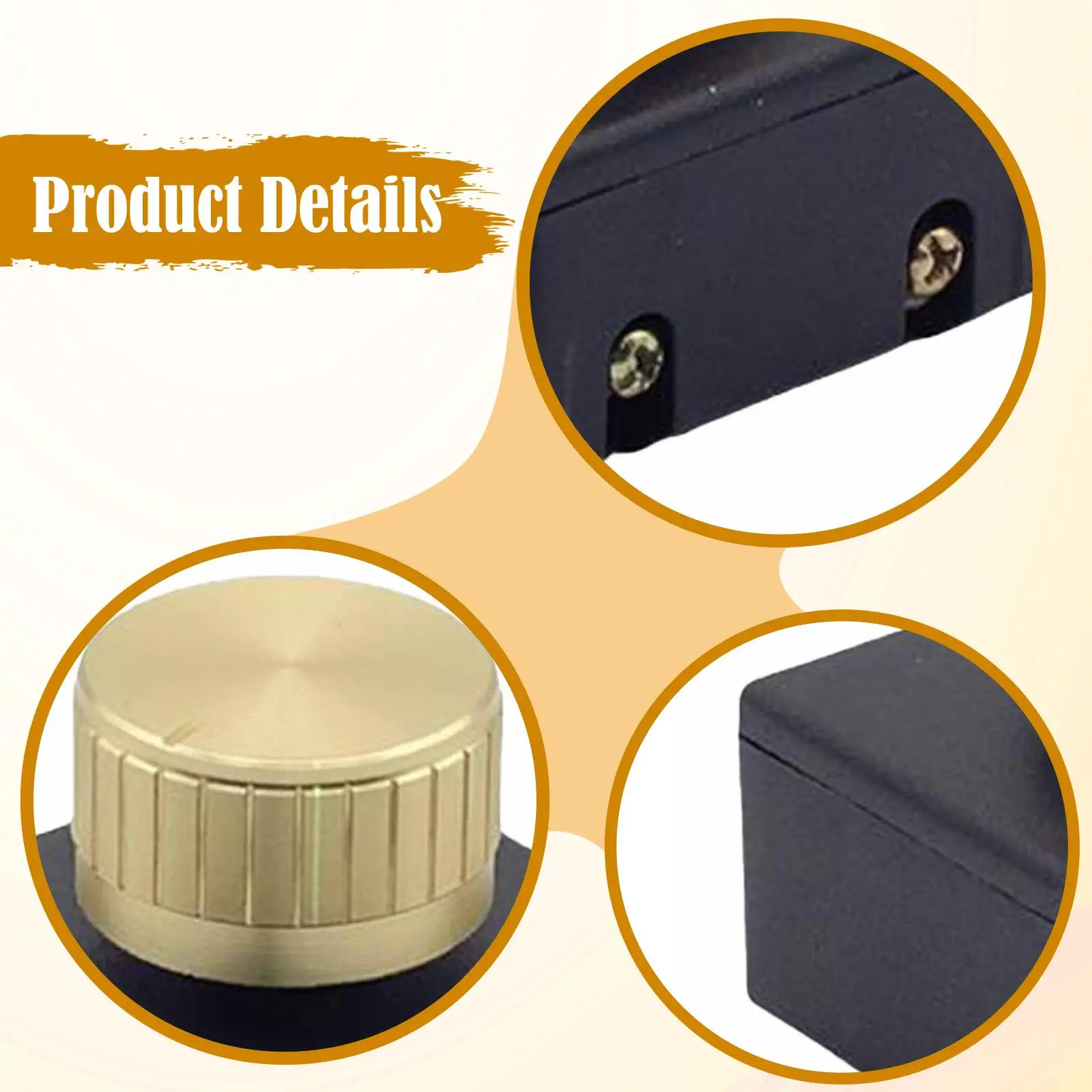 Dimmer Switch AC110-220V Accessories Easy Installation Parts Rotary Switch Dimmer Knob Dimming Switch for Bedside Table Lamp