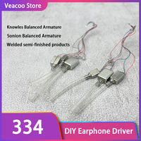 Knowles Sonion DIY In-Ear IEM Earphone Driver 22955+33AEP+2389 Balanced Armature Combination Welded Semi-finished Products