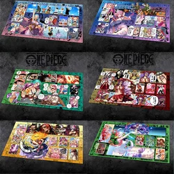 OPCG One Piece Dedicated GAME Card Playmat Battle Against Rebecca Roronoa Zoro Trafalgar Law Seria komiksów Zabawki Prezenty 60 * 35 cm