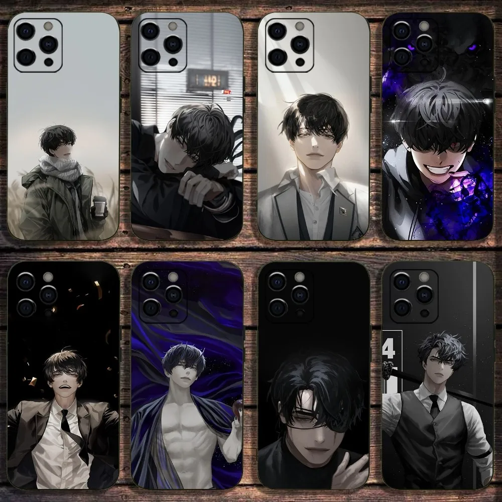 

O-Omniscient Reader V-Viewpoint Phone Case For Apple iPhone 15,14,13,12,11,Pro,X,XS,Max,XR,Plus,Mini Soft Black Cover