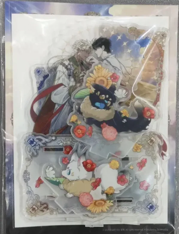 Shwraka Tei blossoms of the white knight Acrylic stand cards pendant  Lezhin official goods In stock