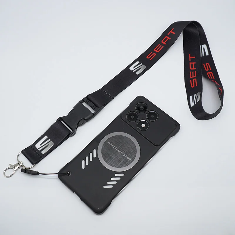 Lanyard neck strap for id card Holders Office Neck Strings/Strap For Seat Leon FR+ Cupra Ibiza Altea Exeo Formula Toledo Mk3 Mk2