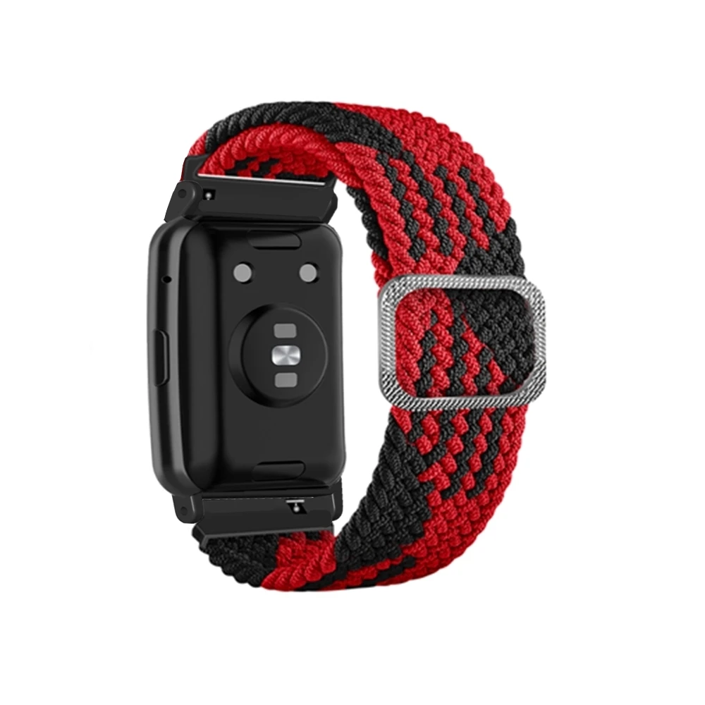 Bracelet artificiel astique en Nylon Tissé et Respirant, Accessoires de Montre Réglables pour Huami Aamazfit T-rex/ T-rex pro