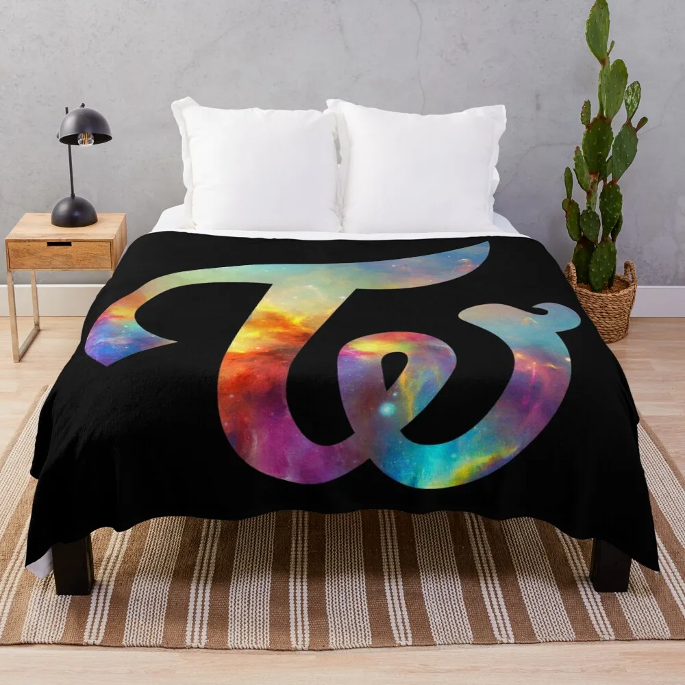 Twice Nebula Throw Blanket Thermal Loose Decorative Sofa Blankets