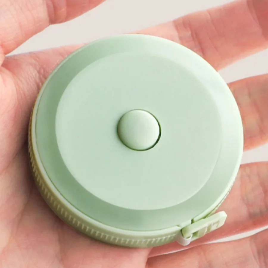 2 Meter Soft Tape Measure Scale Body Sewing Flexible Tailor Ruler Centimeter Inch Portable Retractable Self-Lock Measuring Tape