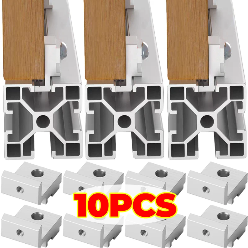 

2020 3030 4040 Fixing Parts Side Panel Bracket DIY Hardware Accessories Corner Bracket Aluminum Alloy Support Fixture Wholesale