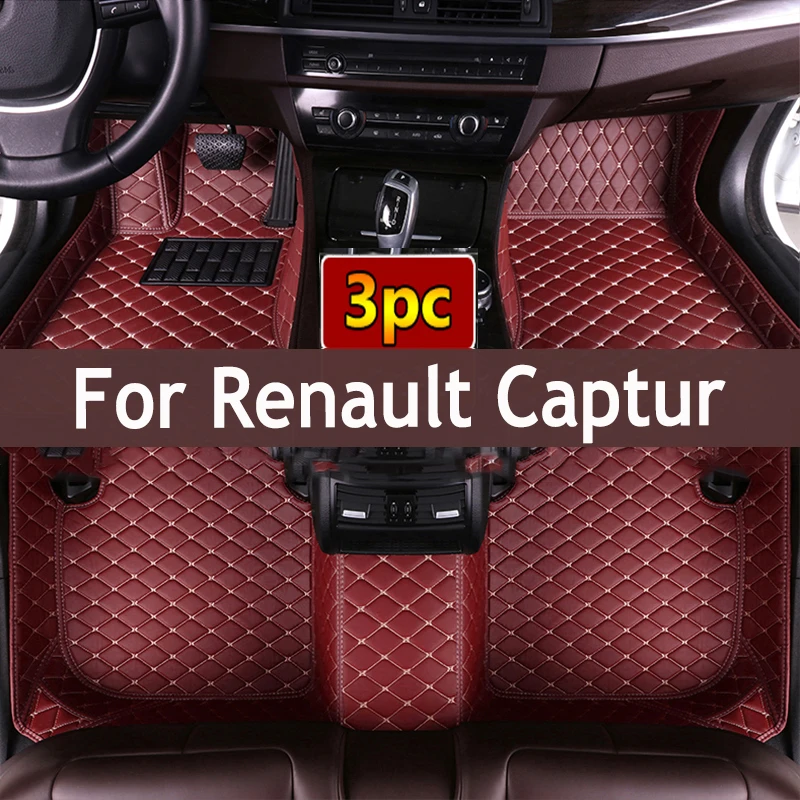 

Для ЕС Renault Captur (B платформа) 2018 2017 2016 2015 2014 2013 автомобильные коврики Стайлинг под заказ автомобильные аксессуары защитные коврики