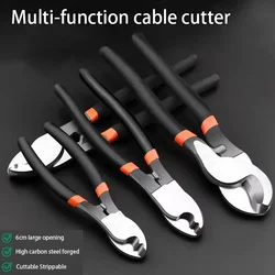 Outils à main multifonctions pour électricien, ciseaux à câble, pince coupante, ciseaux professionnels, coupe-fil de qualité industrielle