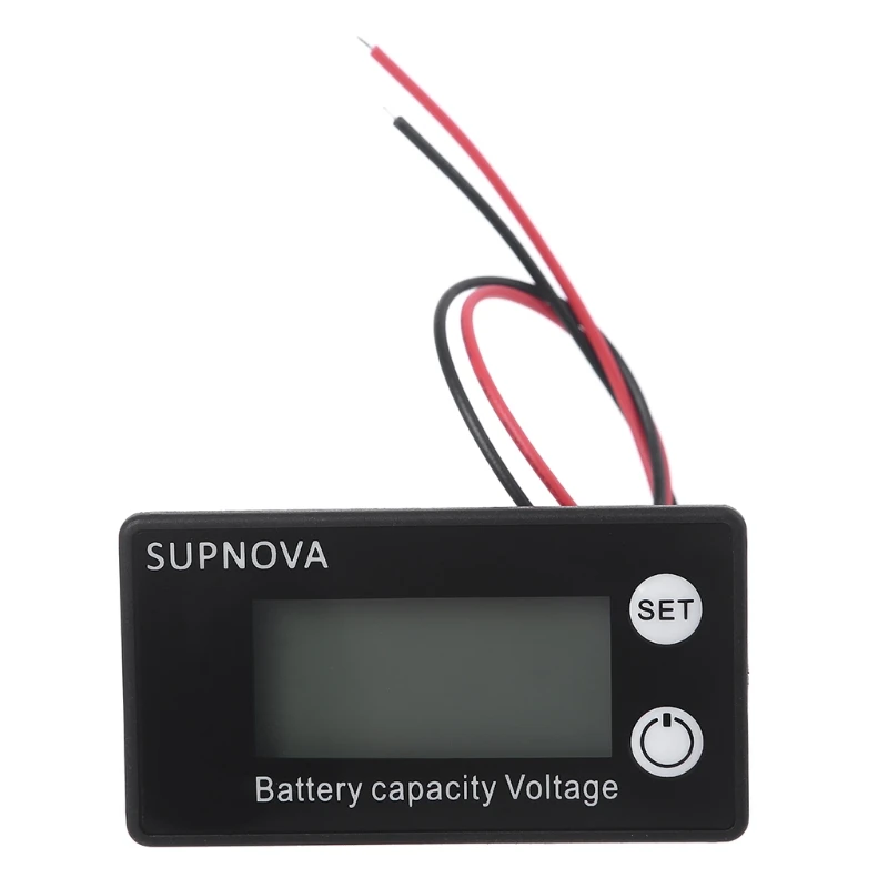 Penguji Indikator Kapasitas Baterai ipiip untuk Lithium LiFePO4 Asam Timbal 7-68V
