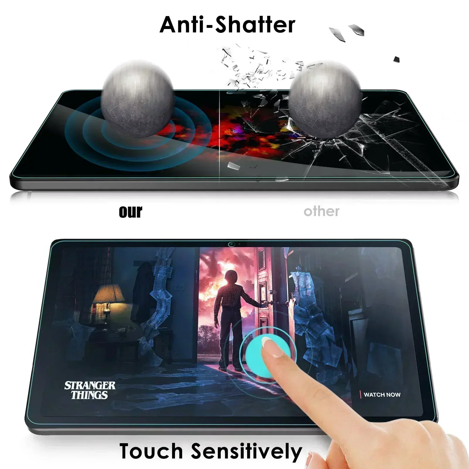 Tempered Glass Film for Lenovo Xiaoxin Pad 2024 11 Inch 9H Hardness HD Anti-fingerprint Premium Screen Protector Protective film