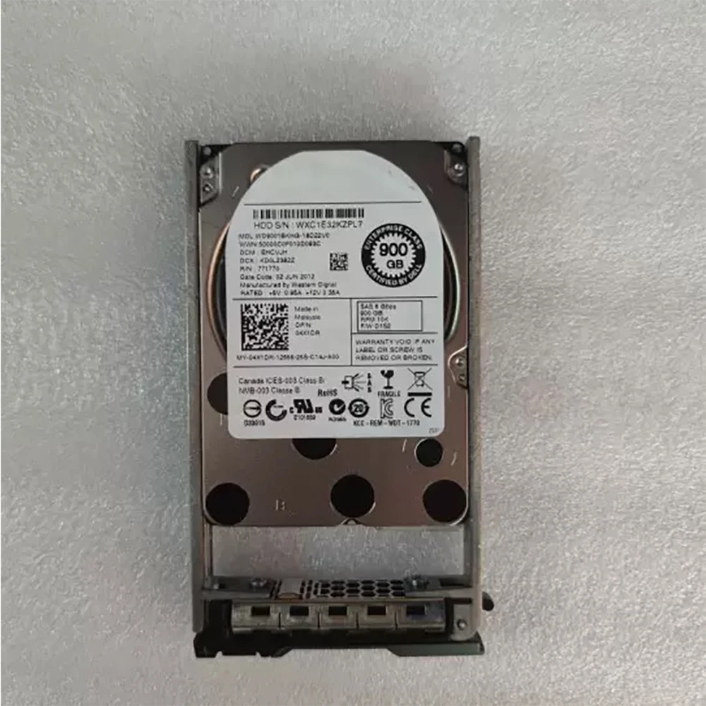 For DELL HDD 04X1DR 900G 10K 6G SAS 2.5'' Server Hard Drive