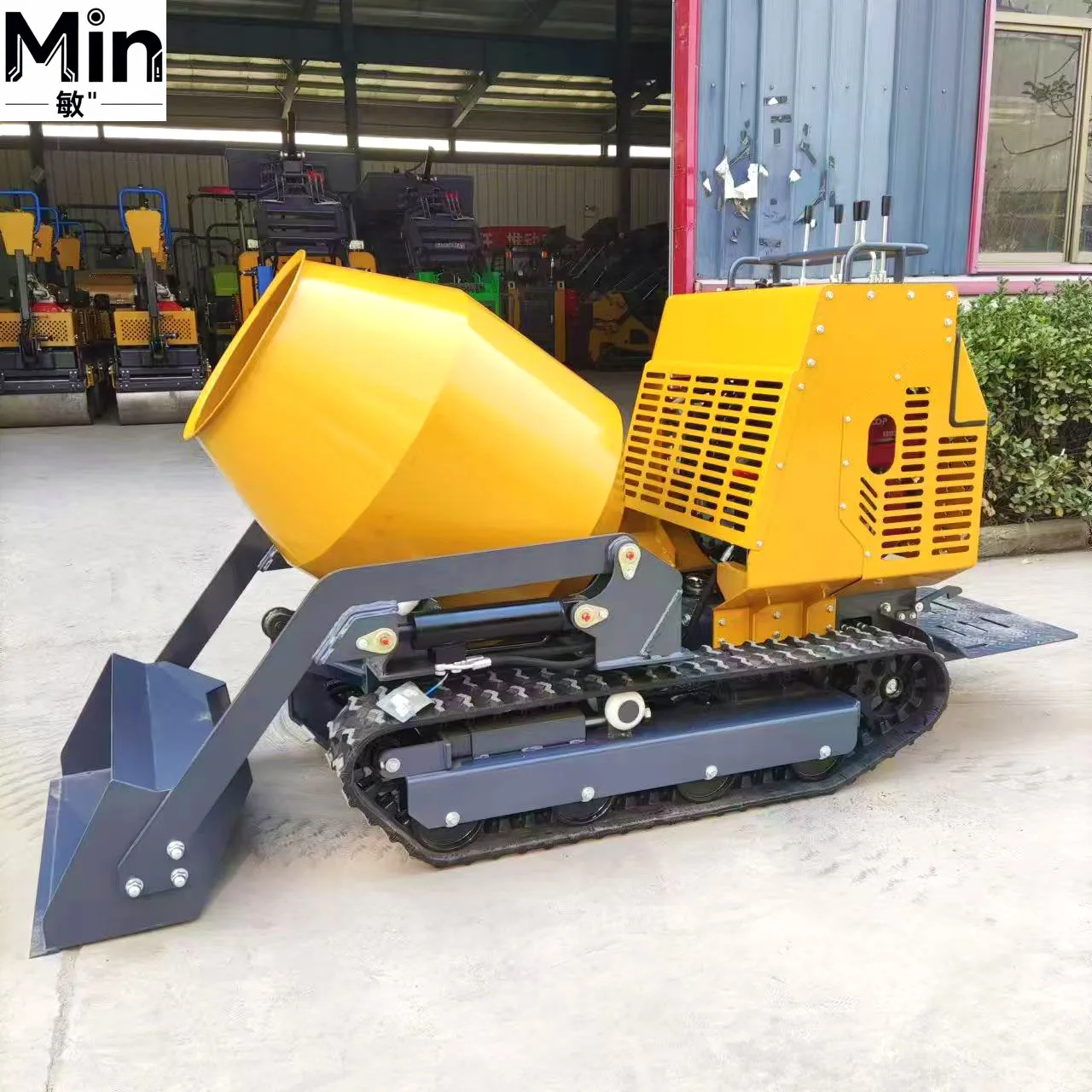 Industrial Concrete Mixer Machinery Concrete Mixing Motor Cement Mixers Portable Construction Mixing Equipment for Sale