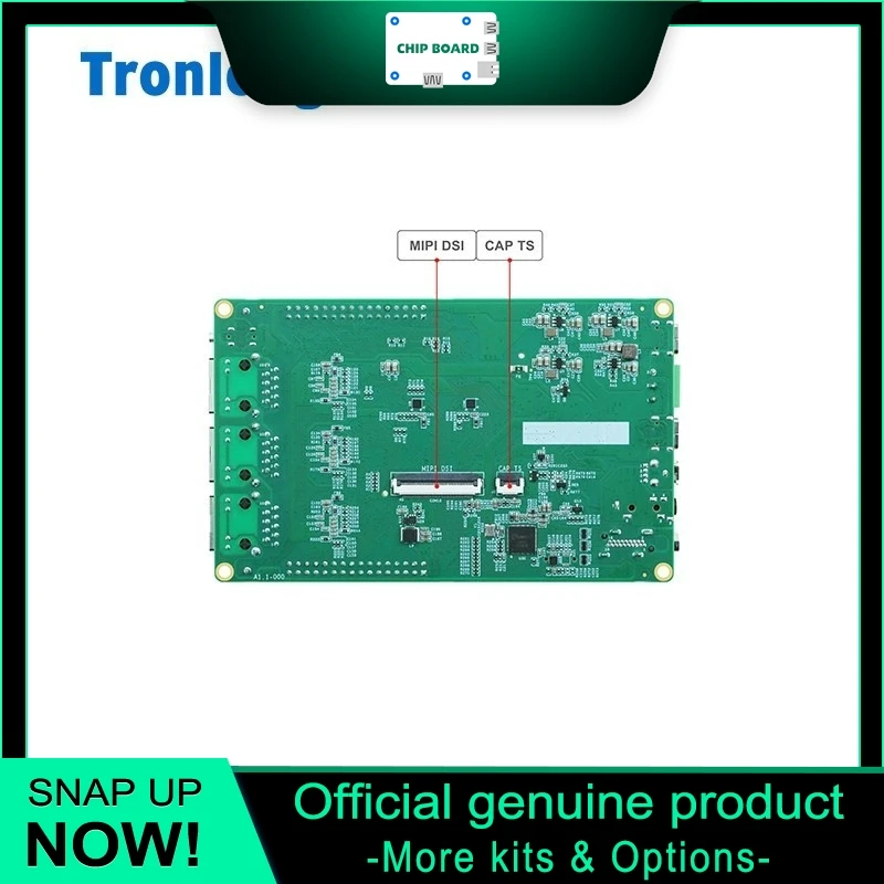 

Tronlong T153 Embedded Industrial Board with Allwinner Cortex A7 and RISCV