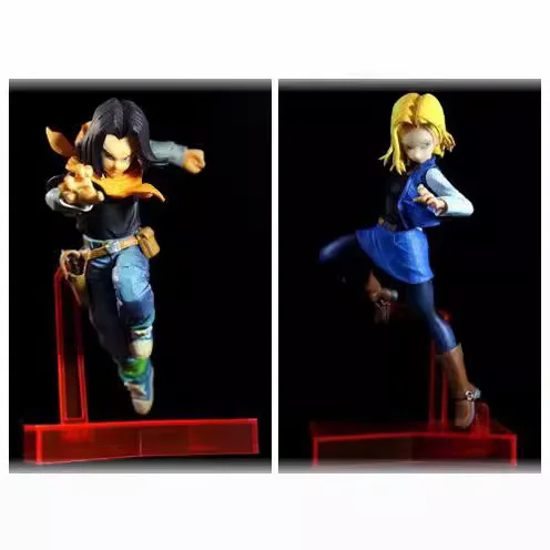 Anime Dragon Ball Z Android 17 18 Figure Android 18 PVC Action Figures Collection Model Toys Christmas Gifts