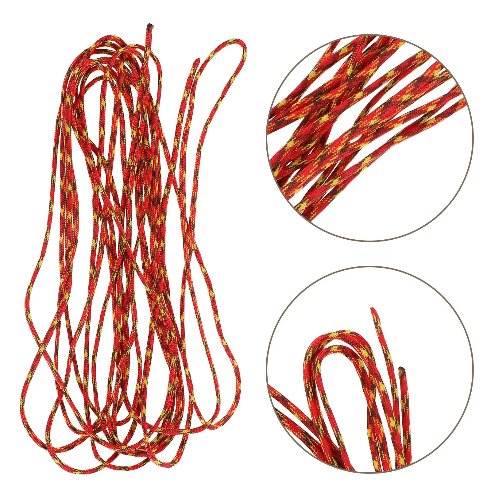 Waxed Jute Fire Starter Rope 750Cm Portable Emergency Camping Bbq Grill Fire Starter Wick Wax String Waxed Cord