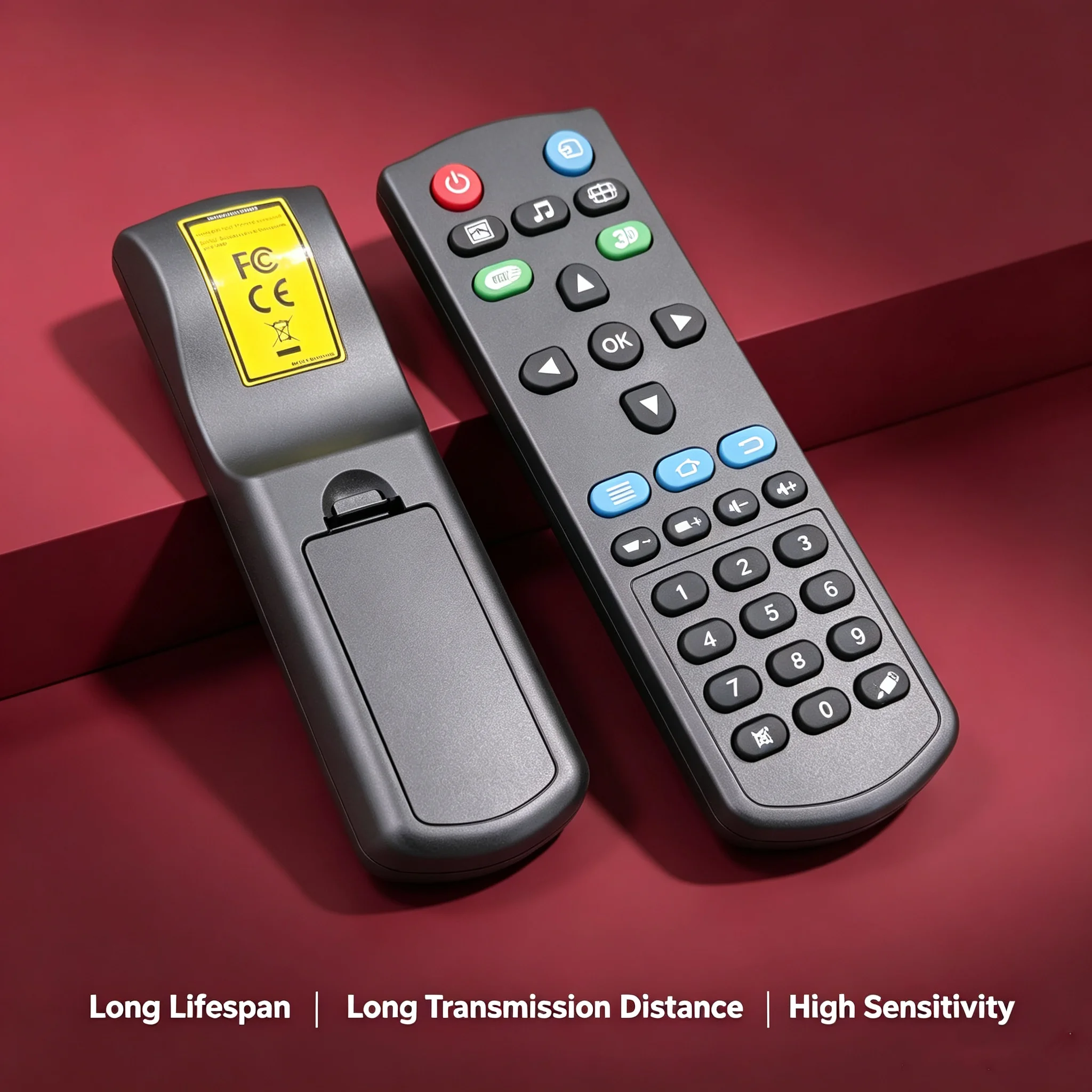 Remote Control For OPTOMA LCT100 HD81 TH7500  RC7080A-700 EX634 EX632 Projector