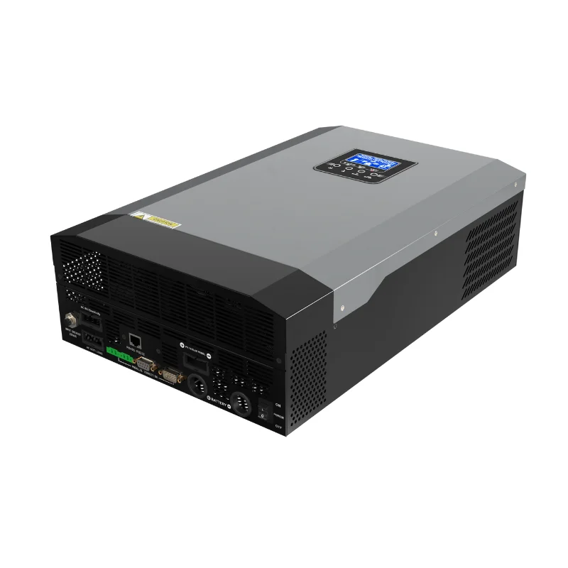 NEW 5500W 3500W Hybrid Solar Inverter 24V 48V Pure Sine Wave Inverter 3.5/5.5KW Buit-in MPPT 100A Solar Controller Max 500V