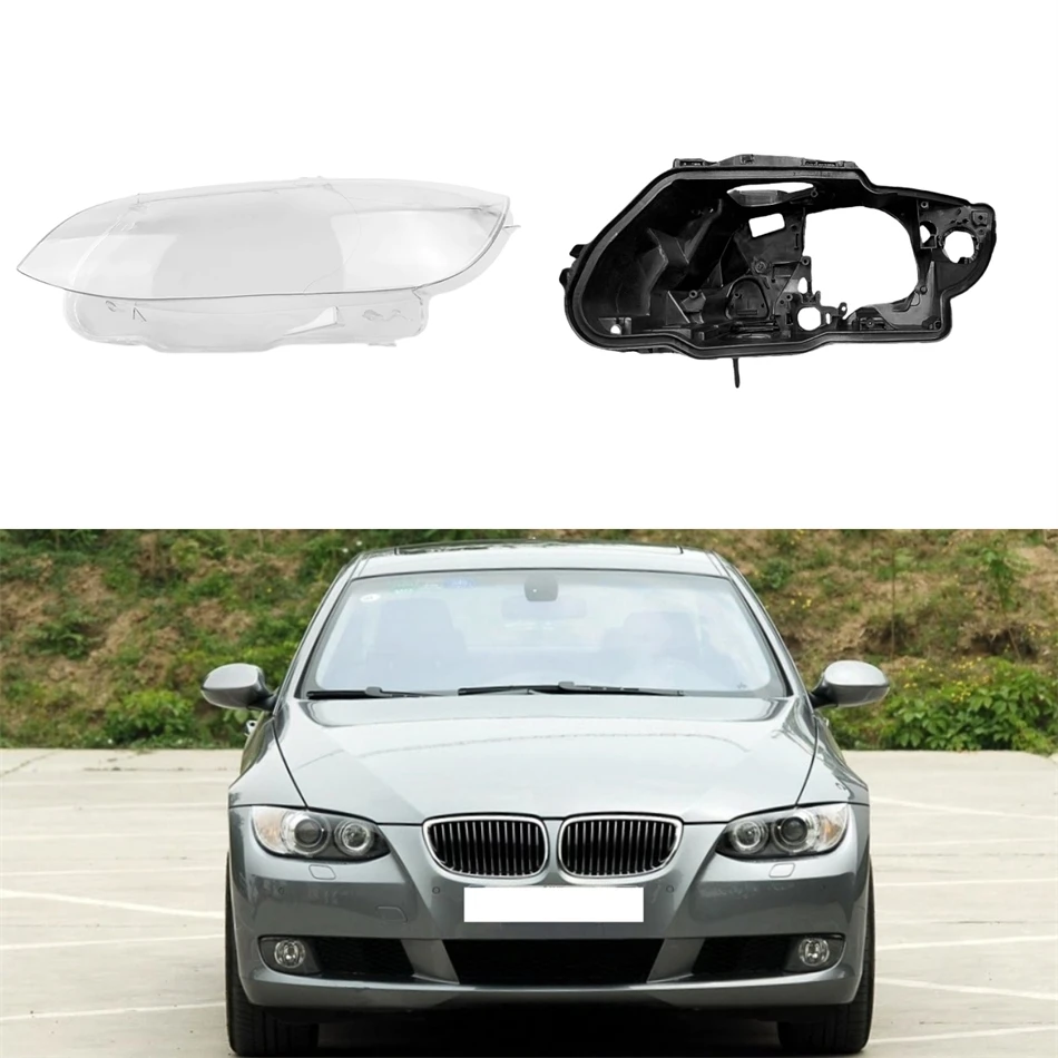 For BMW 3 Series M3 E92 E93 2006 2007 2008 2009 Articles Cars Base Head Lamp Shell Headlamp Bracket Headlight Rubber Cover