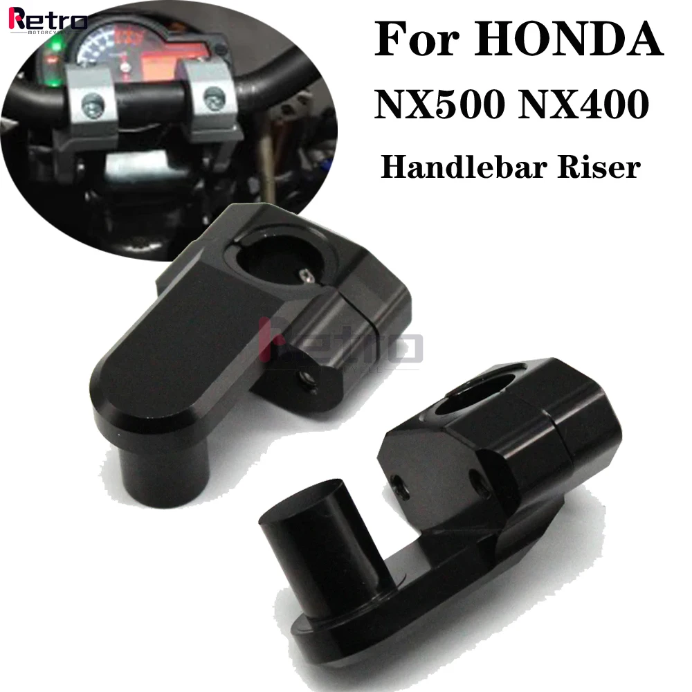 

Адаптеры-удлинители руля (райзеры) для Honda NX 500, NX400, NX 400, 500 – крепления для руля, увеличивающие высоту