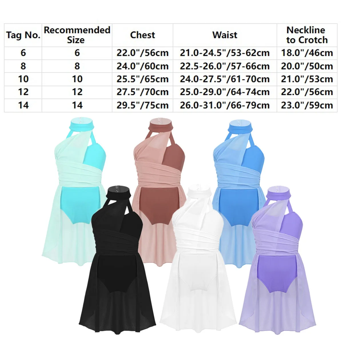 Kids Meisjes Ballet Jurk Gymnastiek Turnpakje Dancewear Mouwloze Strass Mesh Skirted Latin Jazz Lyrical Prestaties Kostuum