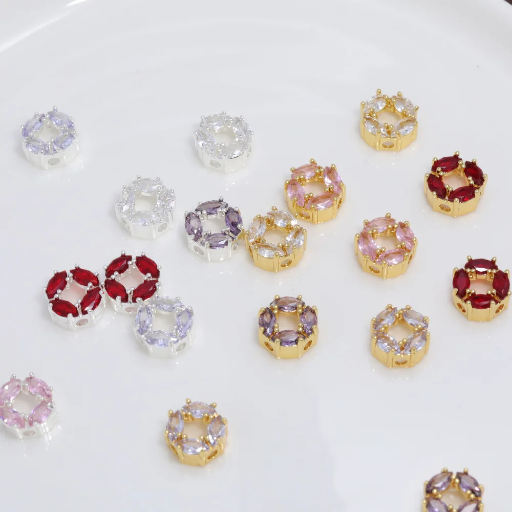 

Cordial Design 10*10MM 50Pcs Hand Made/DIY Beads Accessories/Jewelry Findings & Components/Copper/Genuine Gold Plating #194782