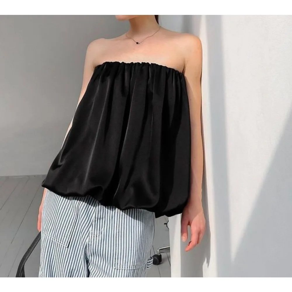 

Strapless Sexy Girl Fashion That Suits All Occasions Sleeveless Top