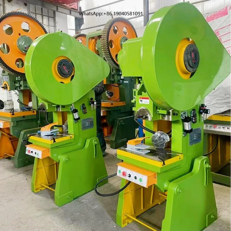 Factory Hot-Selling Mechanical Eccentric Press J23-10T Series 12-40 Ton Metal Stamping Machines Motor Pump High Efficiency