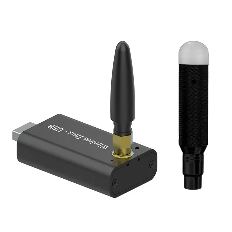 B50B-USB To DMX Interface Adapter Stage Lighting Controller With Charging Receiver US-PLUG