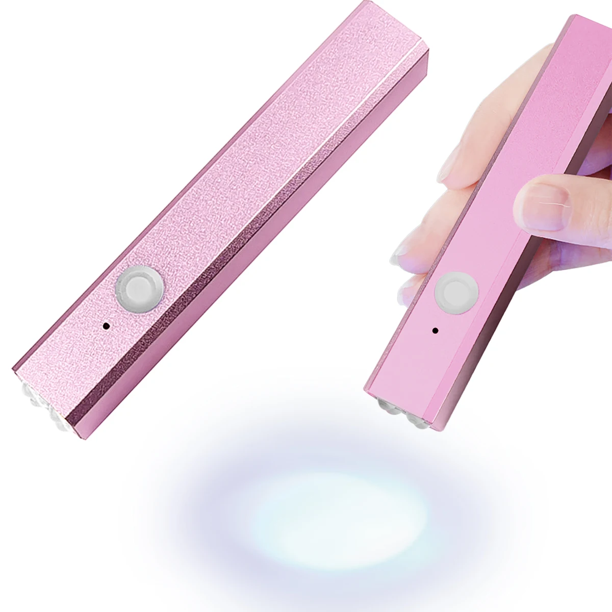 1 Portable LED nail light rechargeable fast curing handheld UV Nail USB Nail dryer Nail art tool