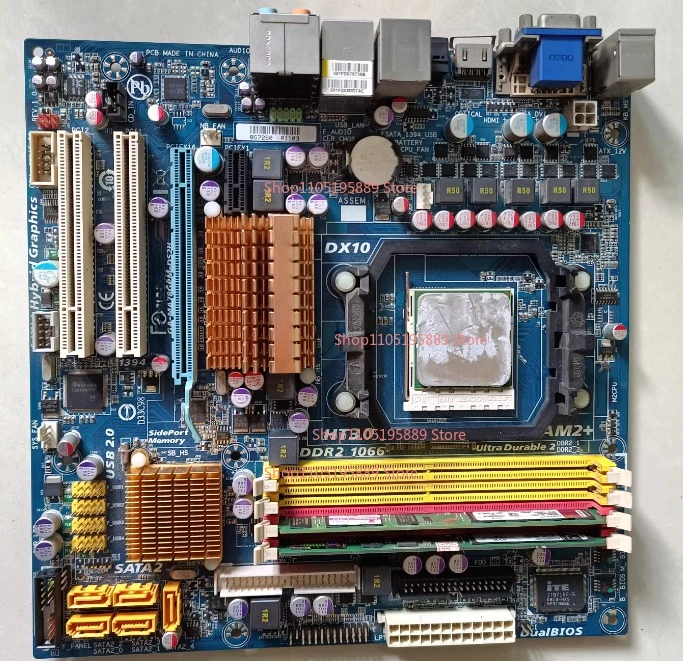 

Для материнской платы GIGABYTE GA-MA78GPM-DS2H с полностью твердотельными компонентами