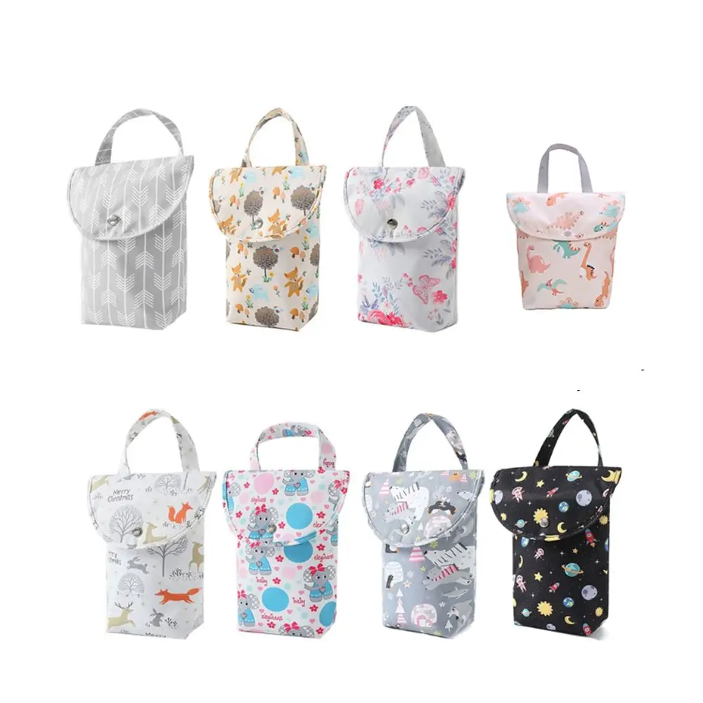 Fashion Dinosaur Polyester Portable Storage Bag Large Capacity Baby Diaper Bag Diaper Organizer Nappy Bag Mummy Bag