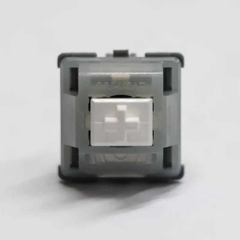 GATERON EverFree Grayish Switch Heavy Tactile 5 Pin RGB Customized DIY Hot Swap Mechanical Keyboard Pre Lubed