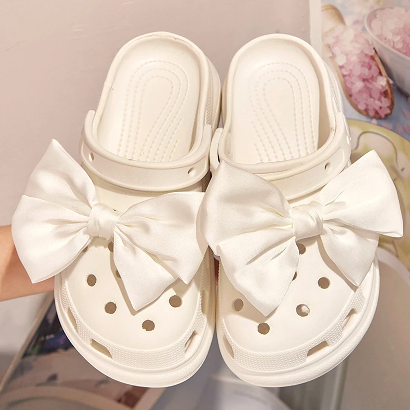 1 paar Heißer Verkauf Neue Designer Schmetterling Bogen Stil Schuhe Schnalle Für Croc Charms Ziemlich Schuhe Zubehör Schuhe Dekorationen