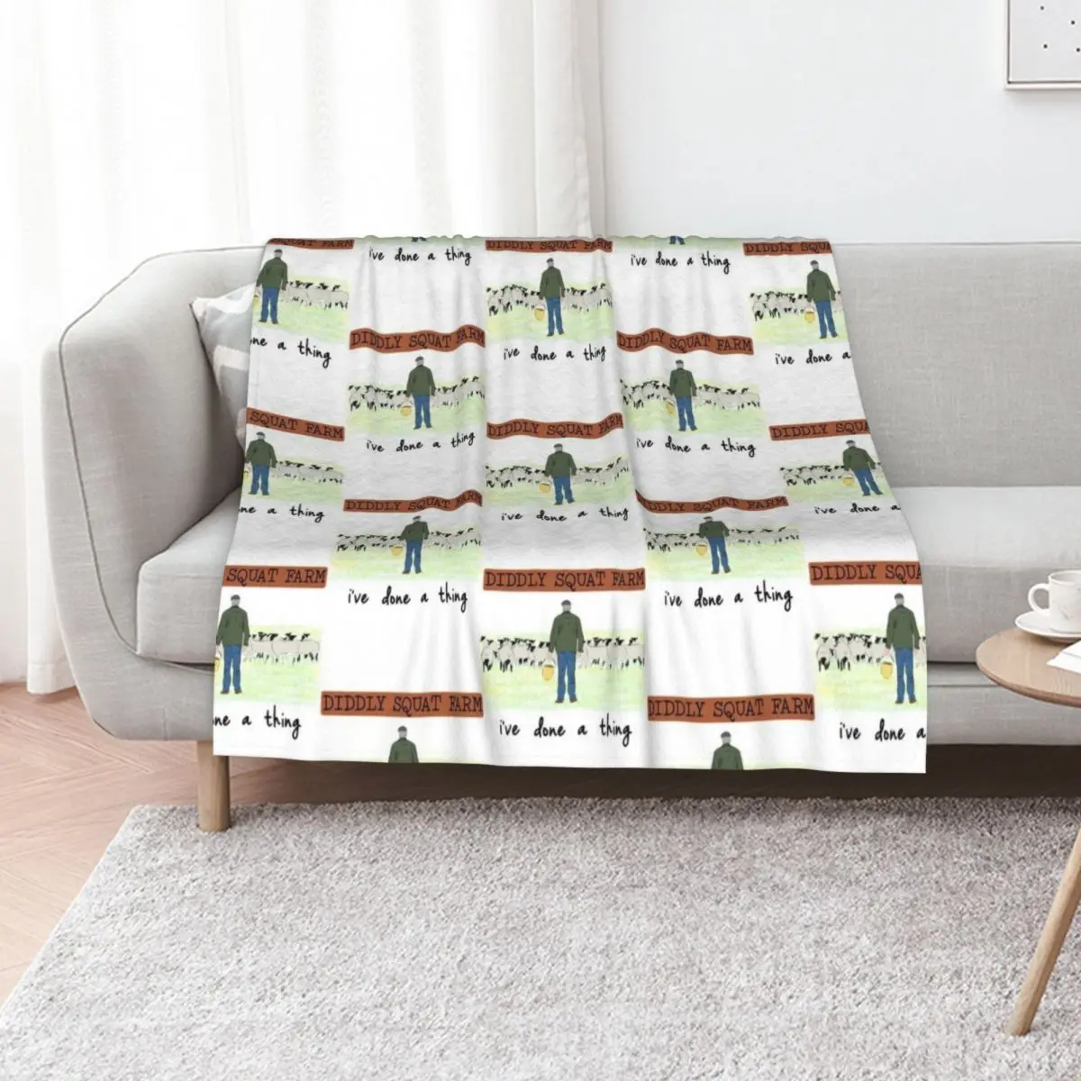 Farmer Jeremy Throw Blanket decorative Bed Baby Luxury Thicken Hairy Blankets Sofas Of Decoration Blankets