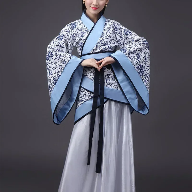 

2025 Halloween Nieuwe Aankomst Verbeterde Hanfu Vrouwen Tang Chinese Traditionele Kledingsets Prestatiekostuum Vestidos Para