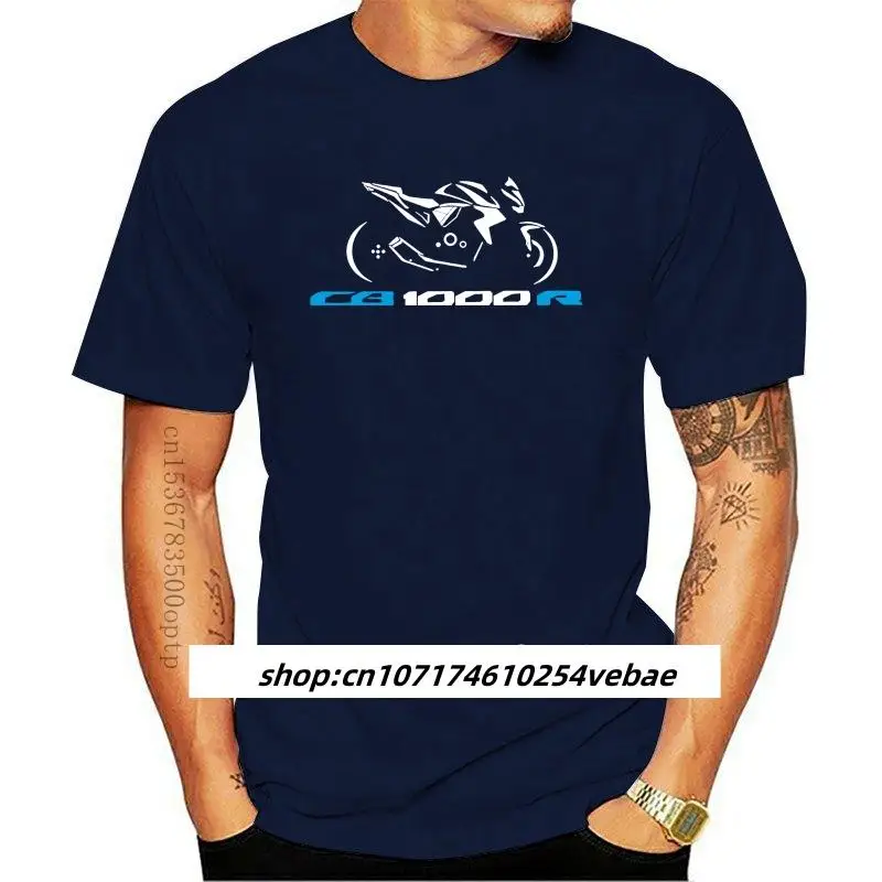 Kaus Pria Kasual Fashion 2024 Baru Kaus Motor CB1000r Kaus CB 1000 R t shirt