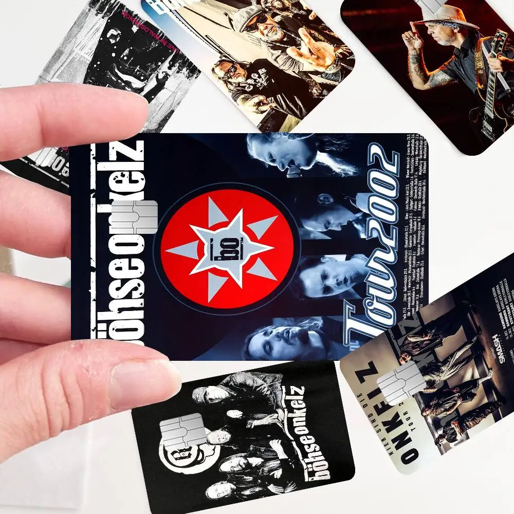 Hot Band B-Bohse O-Onkelz Credit Card Skin Stickers For VISA Bank Card Transportation Card Waterproof
