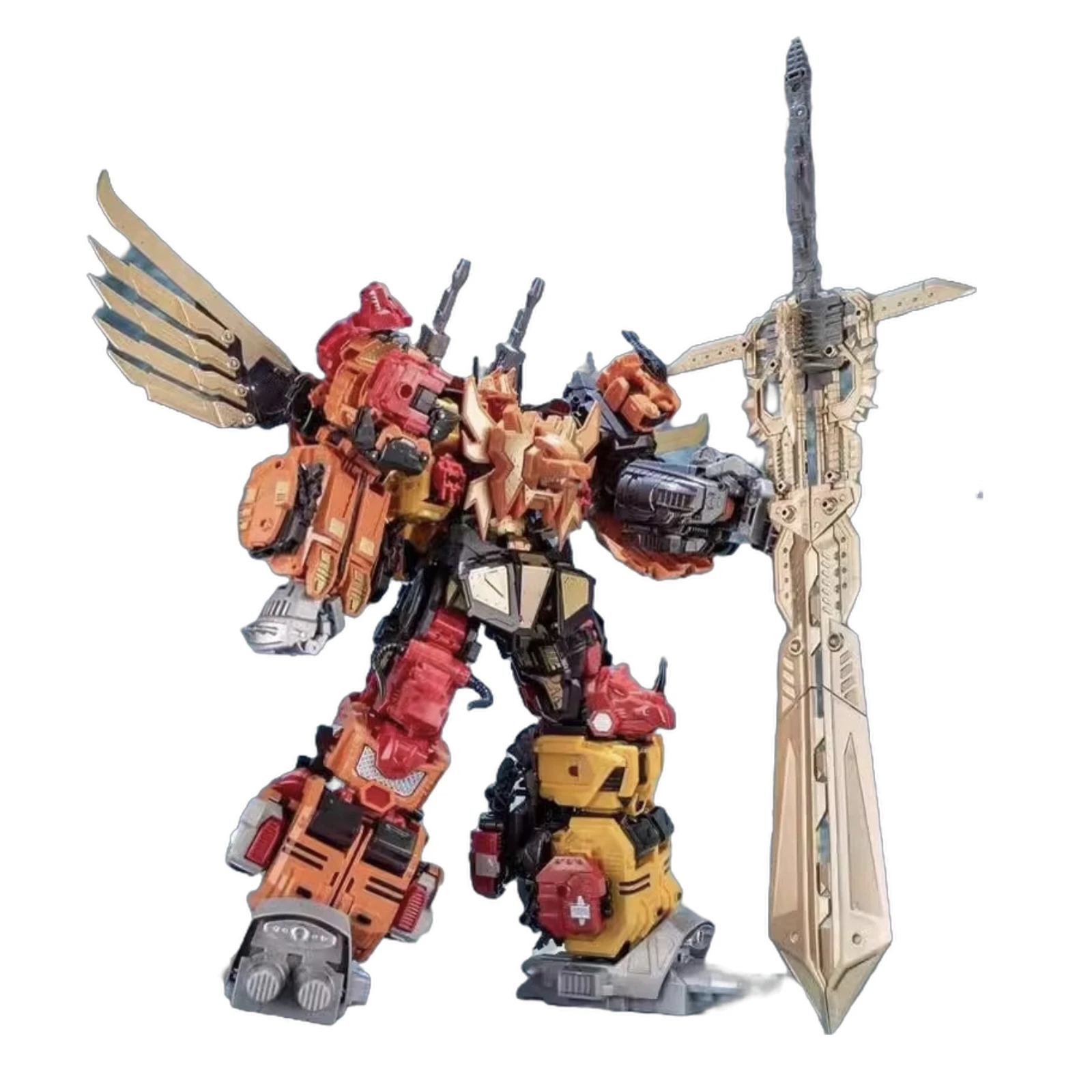 Jinbao Transformation Diablo Dark Predaking Oversized The Sharp Claws Divebomb Headstrong Tantrum Rampage 5 in1 Figurka akcji