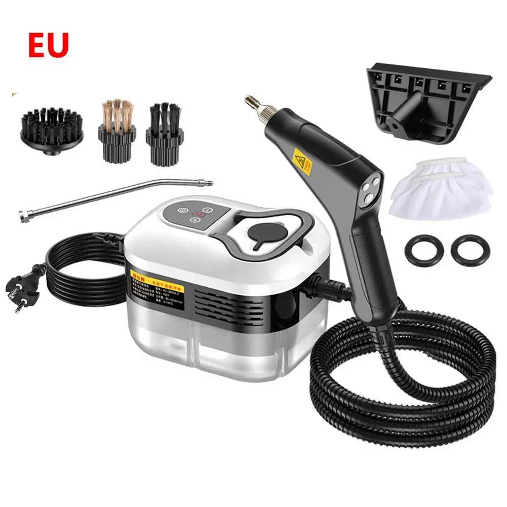 Portable 2500W High Pressure Steam Cleaner with 6 Speed Touch Controls and 1200ml Tank for Efficient Home Cleaning